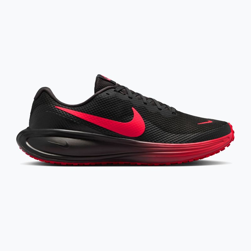 Кросівки для бігу чоловічі Nike Revolution 8 black/university red/red orbit