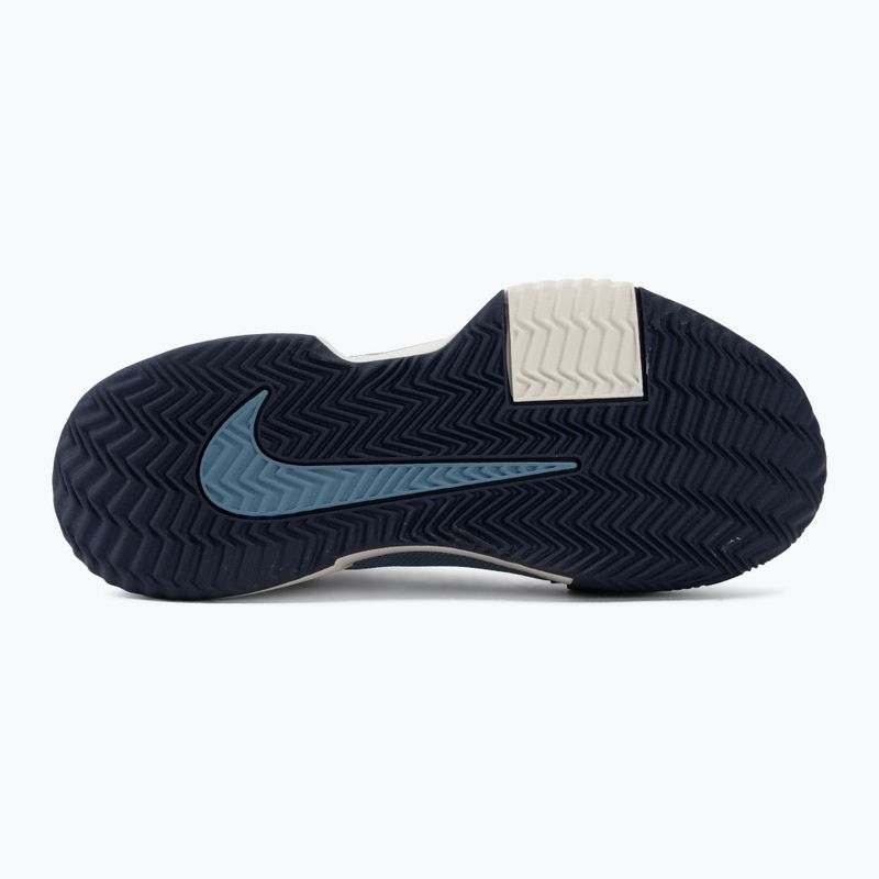 Кросівки тенісні чоловічі Nike Zoom GP Challenge Pro Clay smokey blue/light bone/new slate/white 4