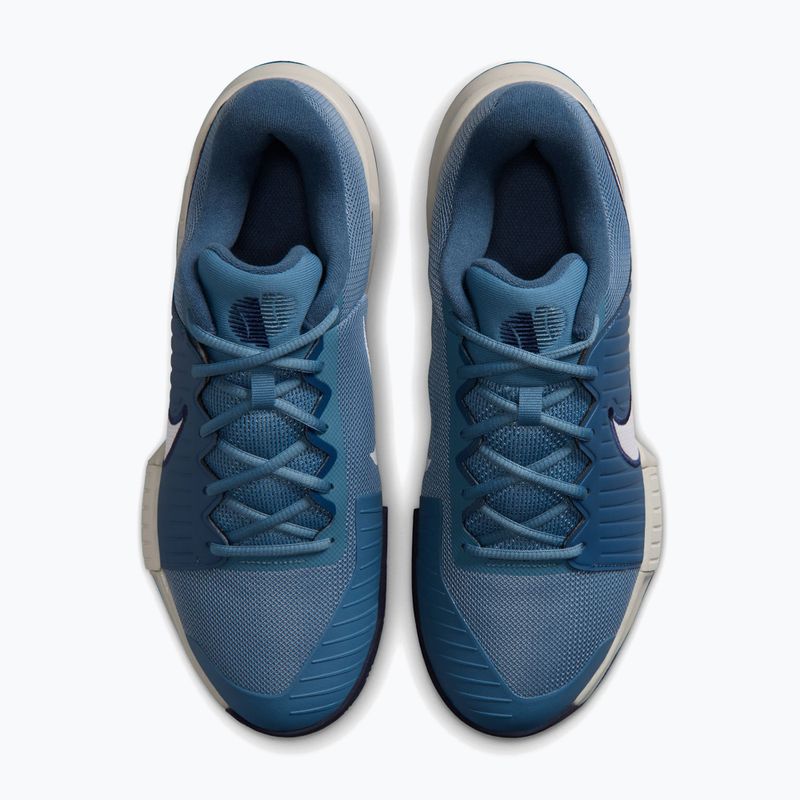Кросівки тенісні чоловічі Nike Zoom GP Challenge Pro Clay smokey blue/light bone/new slate/white 5