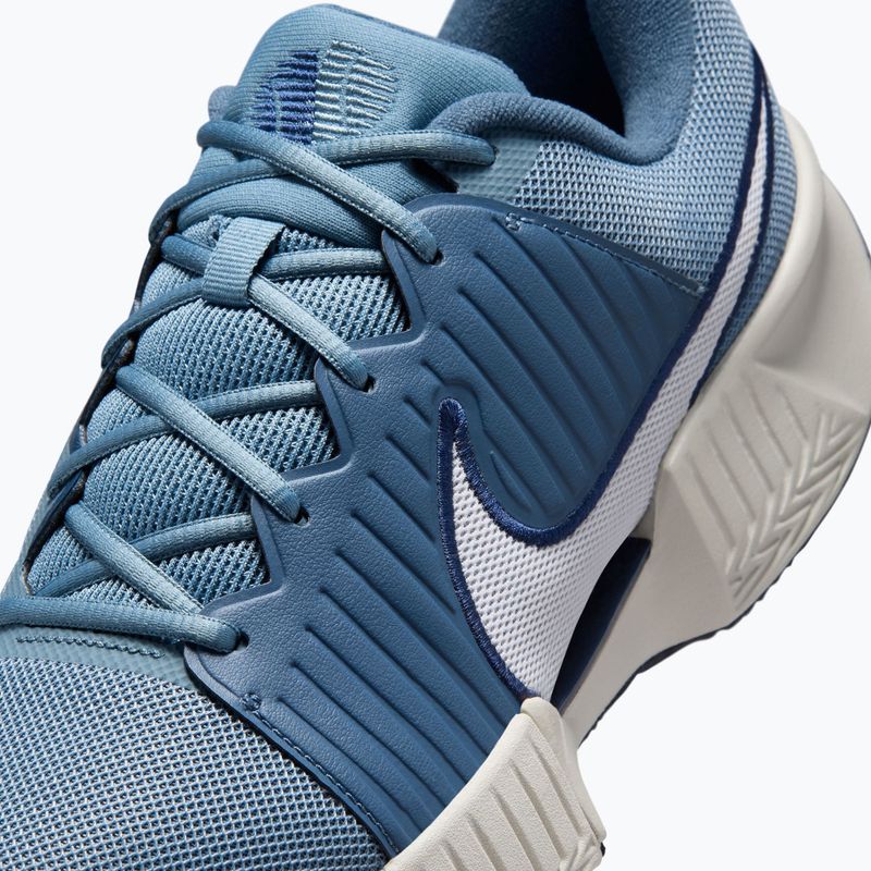 Кросівки тенісні чоловічі Nike Zoom GP Challenge Pro Clay smokey blue/light bone/new slate/white 7