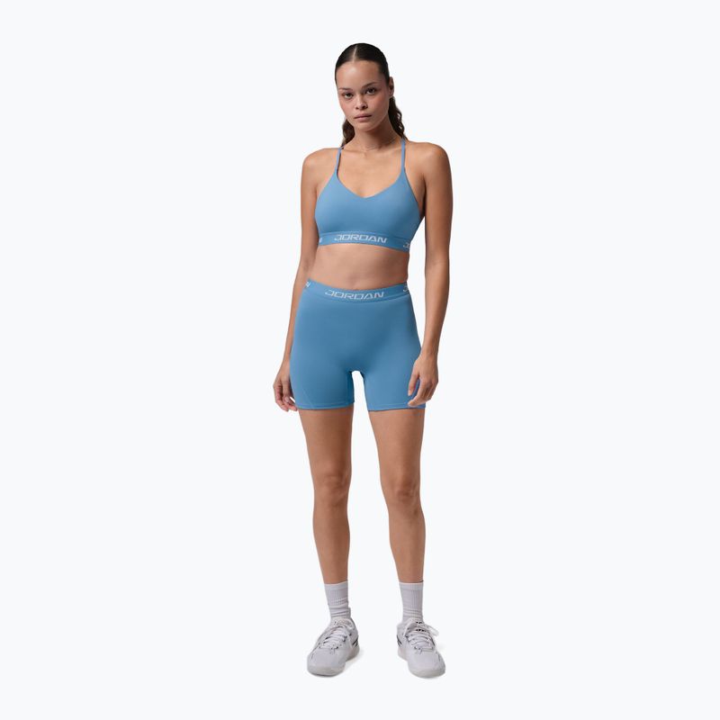Бюстгальтер для тренувань Jordan Sport Essentials blue beyond/blue beyond/white/white 2
