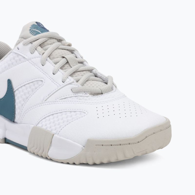 Кросівки тенісні чоловічі Nike Court Lite 4 White/Light Bone/New Slate/Smokey Blue 7