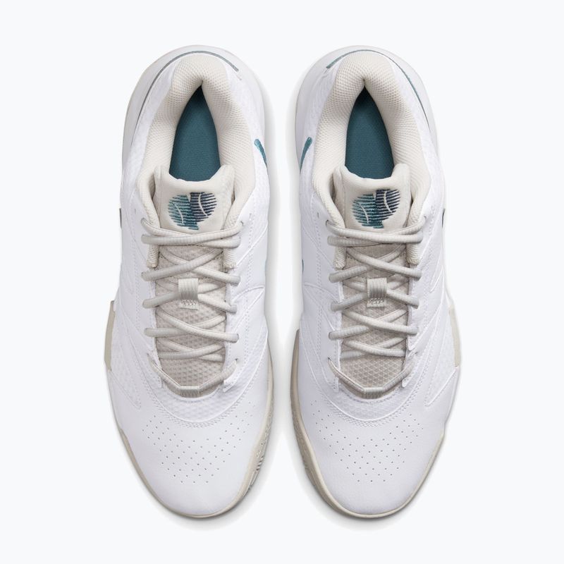 Кросівки тенісні чоловічі Nike Court Lite 4 White/Light Bone/New Slate/Smokey Blue 5