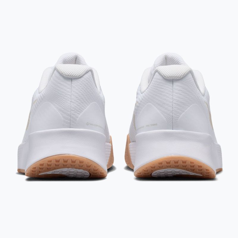 Кросівки тенісні чоловічі Nike Vapor Lite 3 White/Summit White/Light Orewood Brown 4