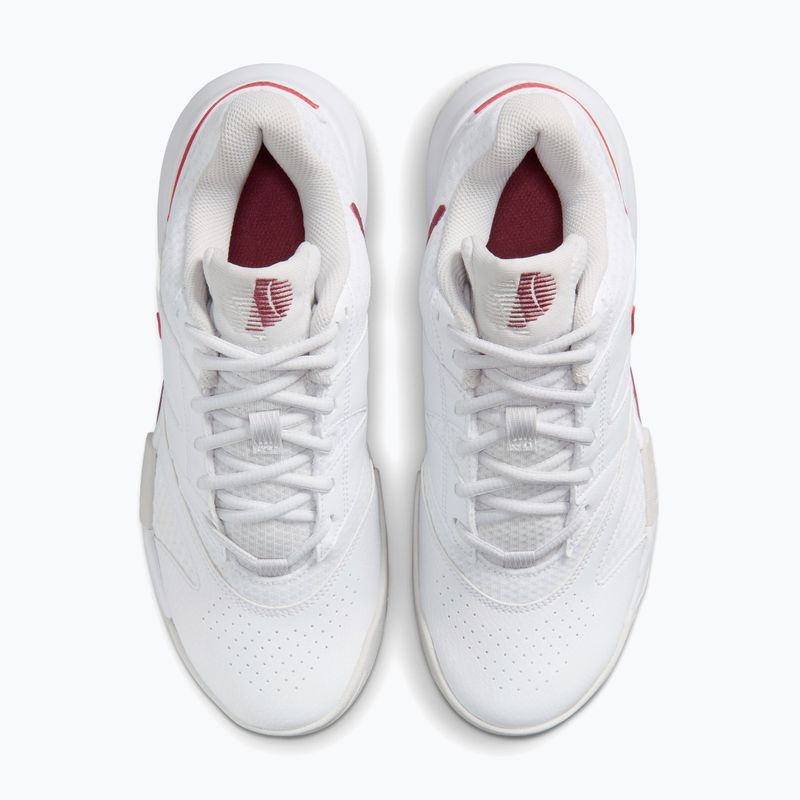 Кросівки тенісні жіночі Nike Court Lite 4 White/Vast Grey/Pink Smoke 5