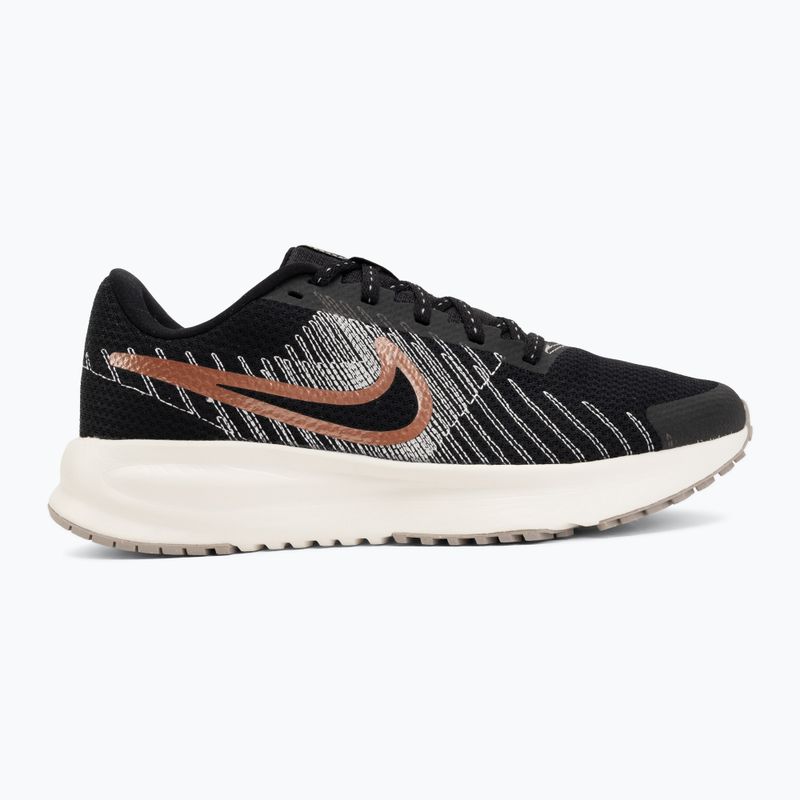 Кросівки для бігу жіночі Nike Run Defy black/sail/phantom/metallic rose gold 2