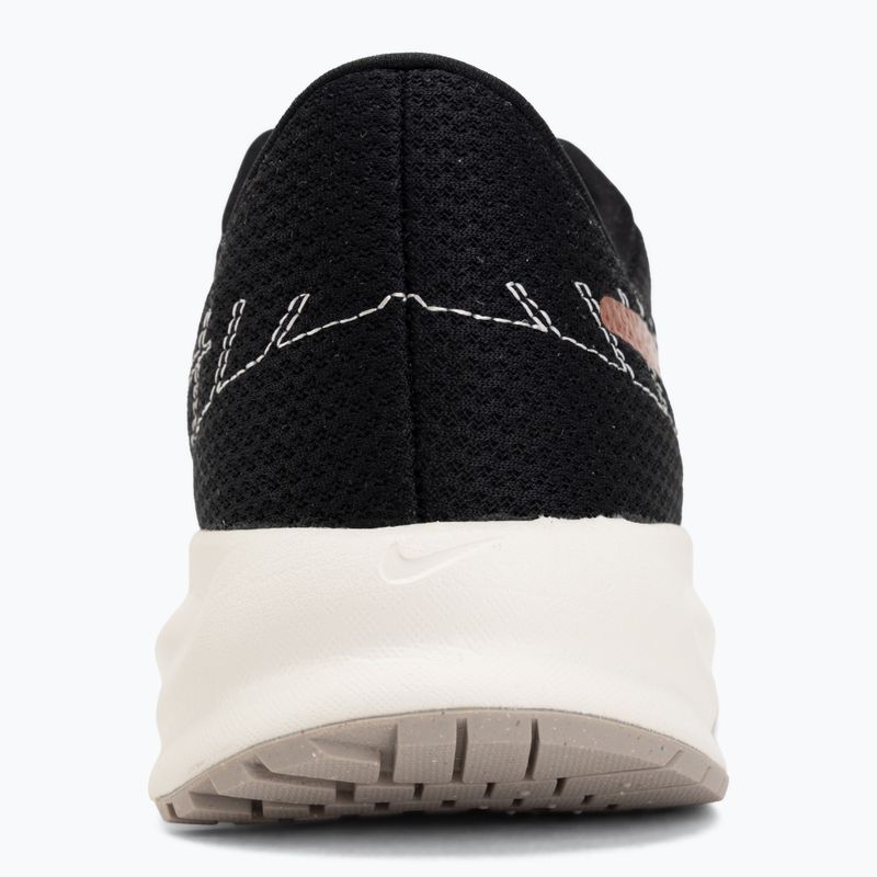 Кросівки для бігу жіночі Nike Run Defy black/sail/phantom/metallic rose gold 6