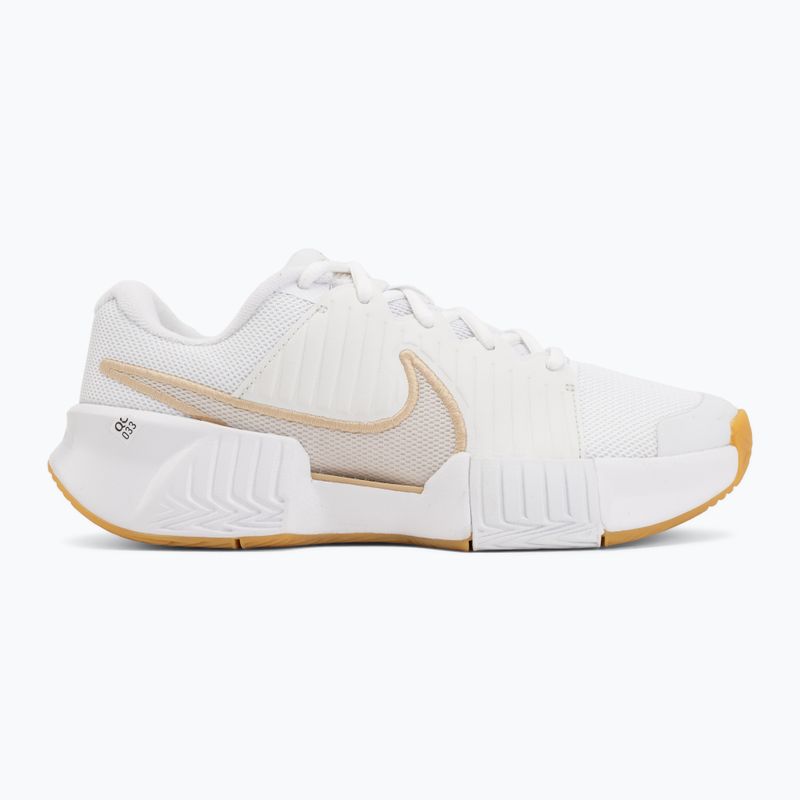 Кросівки тенісні жіночі Nike GP Challenge Pro white/summit white/linen/light orewood brown 2