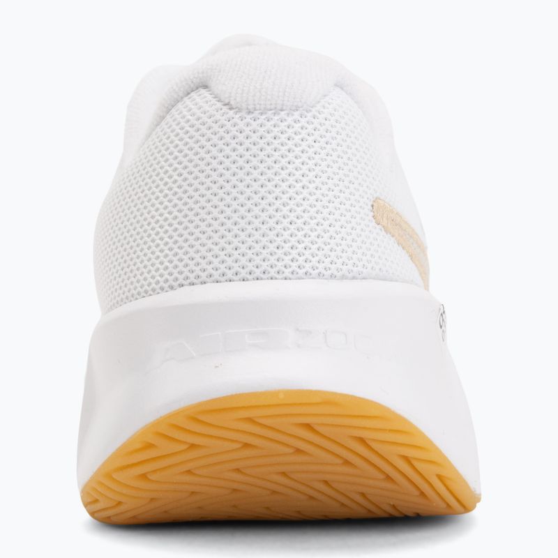 Кросівки тенісні жіночі Nike GP Challenge Pro white/summit white/linen/light orewood brown 6