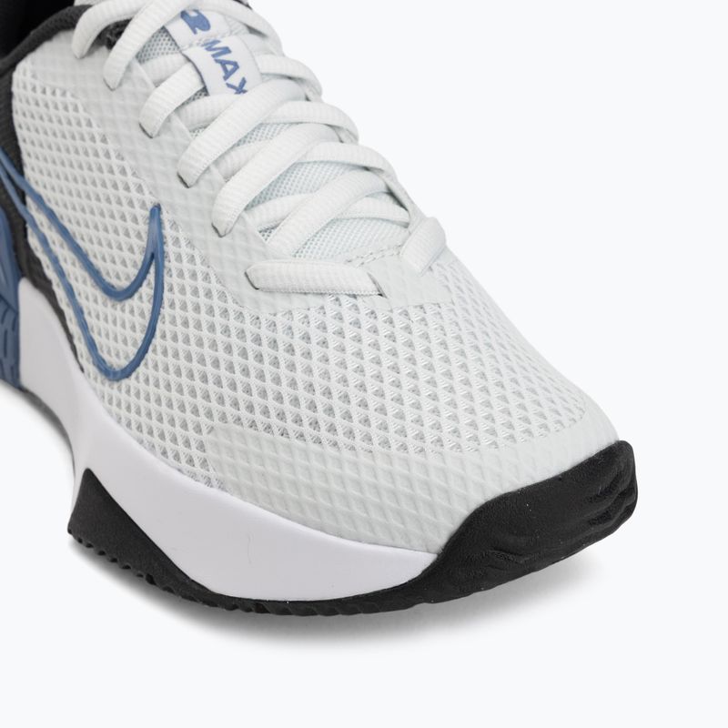 Кросівки для тренувань чоловічі Nike Air Max Alpha Trainer 6 off white/black/white/indigo storm 7