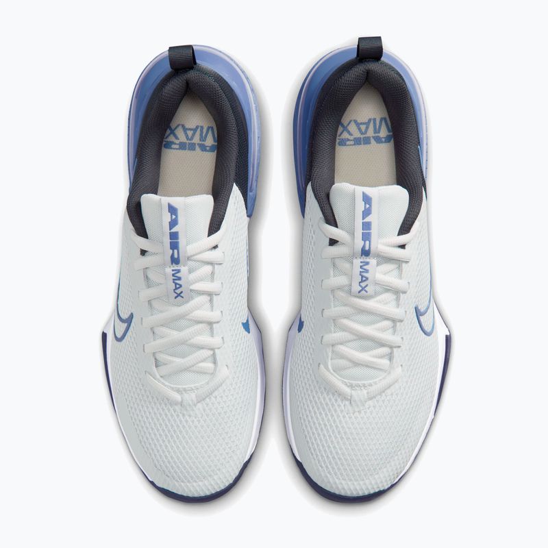 Кросівки для тренувань чоловічі Nike Air Max Alpha Trainer 6 off white/black/white/indigo storm 4