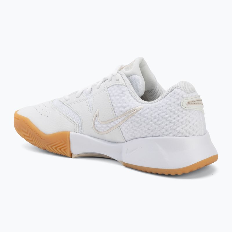 Кросівки тенісні чоловічі Nike Court Lite 4 White/Summit White/Linen/Light Orewood Brown 3