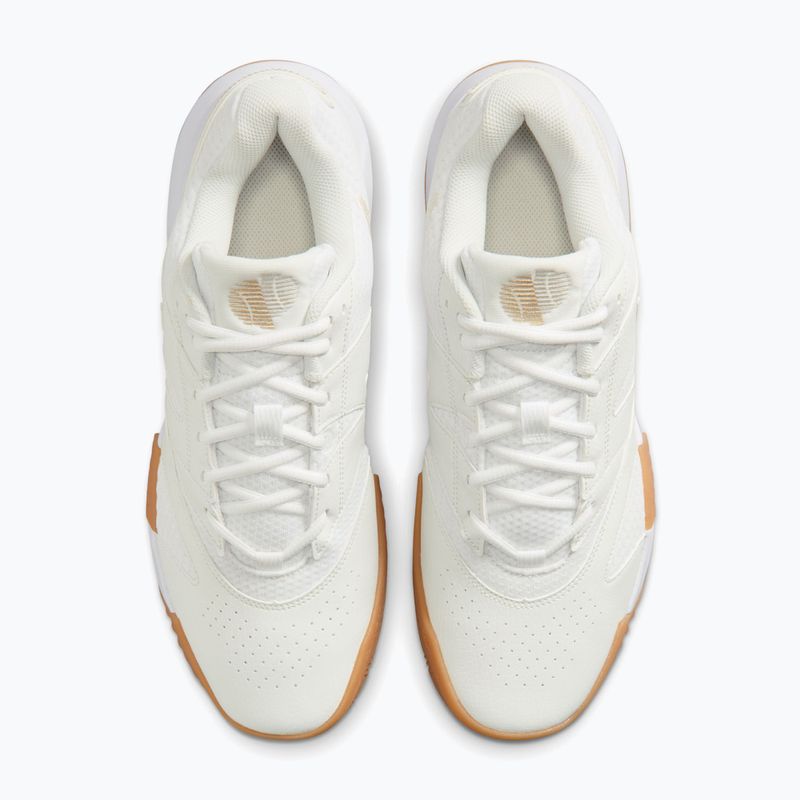 Кросівки тенісні чоловічі Nike Court Lite 4 White/Summit White/Linen/Light Orewood Brown 5
