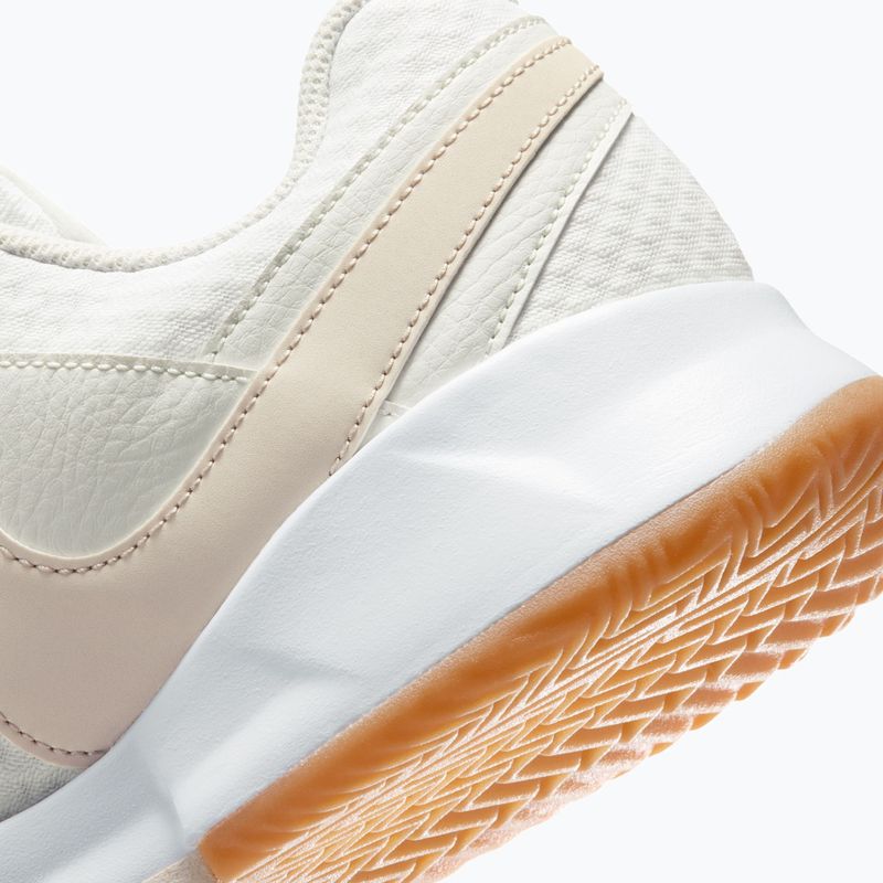 Кросівки тенісні чоловічі Nike Court Lite 4 White/Summit White/Linen/Light Orewood Brown 8