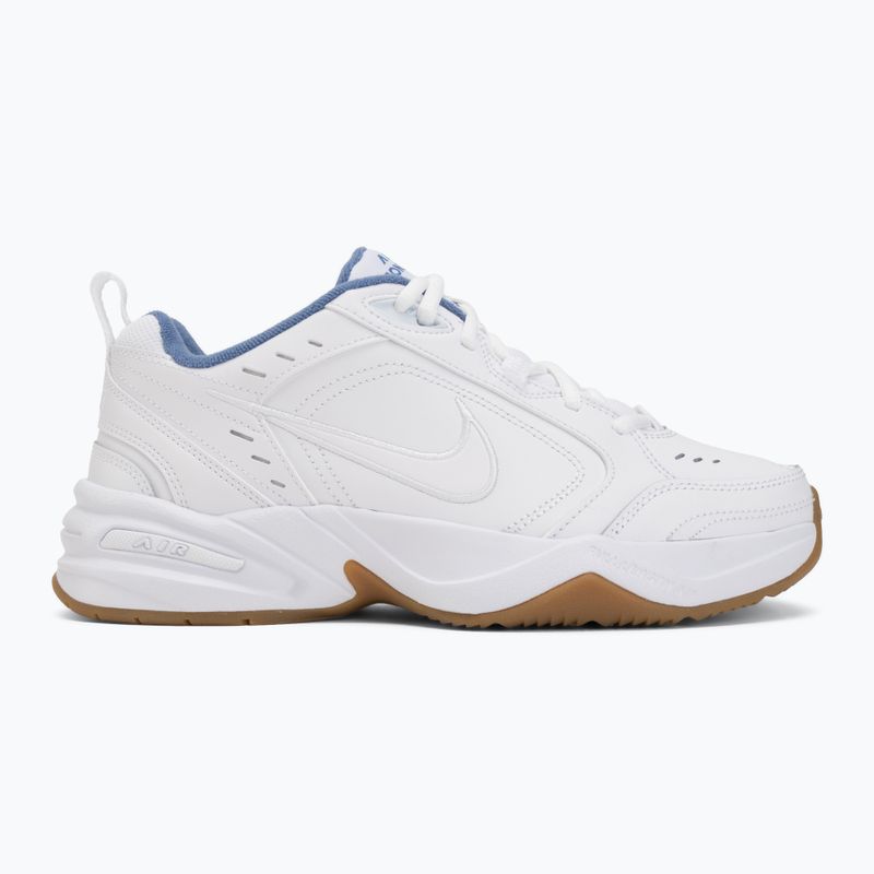Кросівки для тренувань чоловічі Nike Air Monarch IV white/indigo storm/gum light brown/white 2