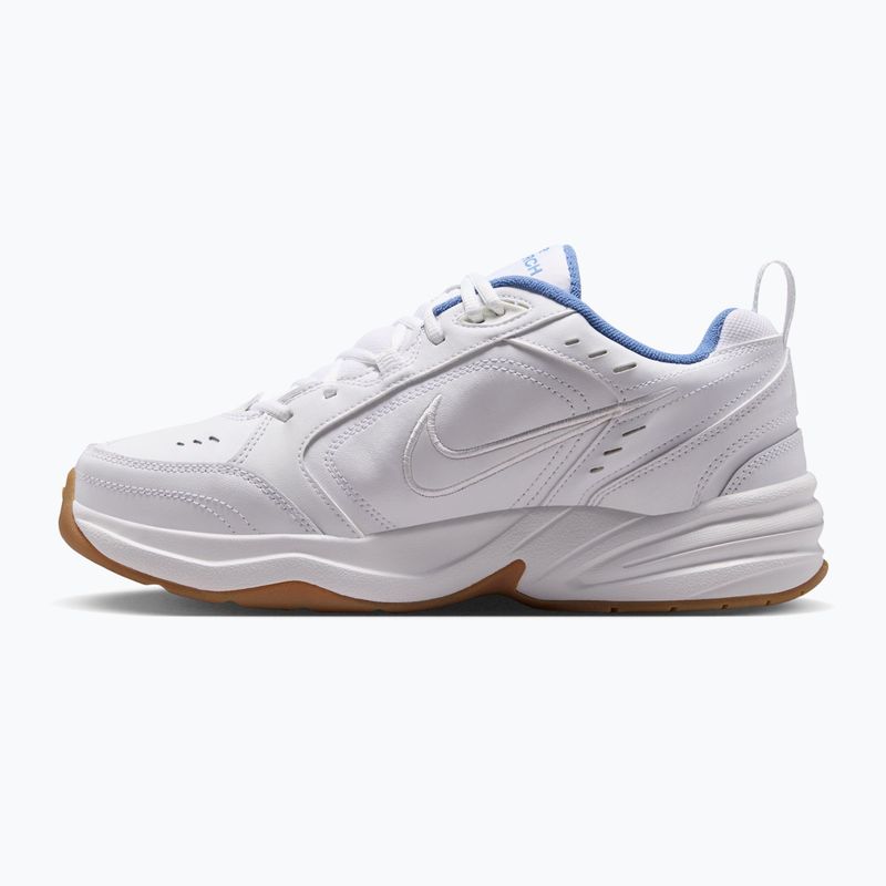 Кросівки для тренувань чоловічі Nike Air Monarch IV white/indigo storm/gum light brown/white 2