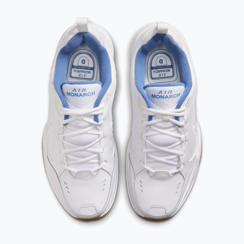 Кросівки для тренувань чоловічі Nike Air Monarch IV white/indigo storm/gum light brown/white 4