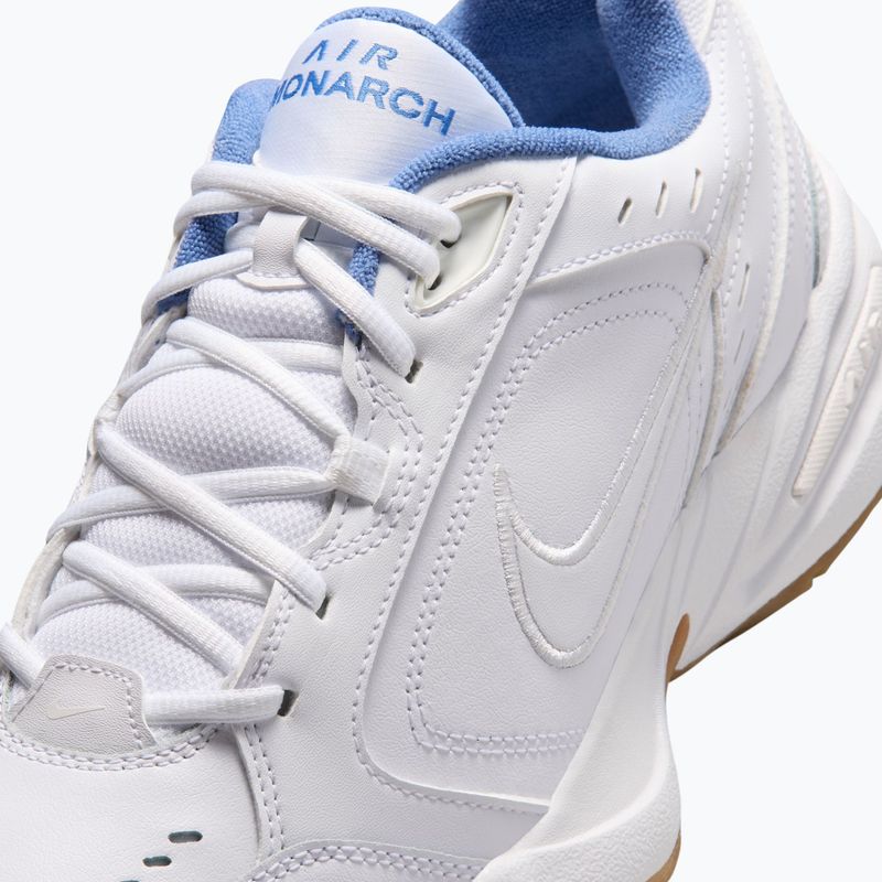 Кросівки для тренувань чоловічі Nike Air Monarch IV white/indigo storm/gum light brown/white 5