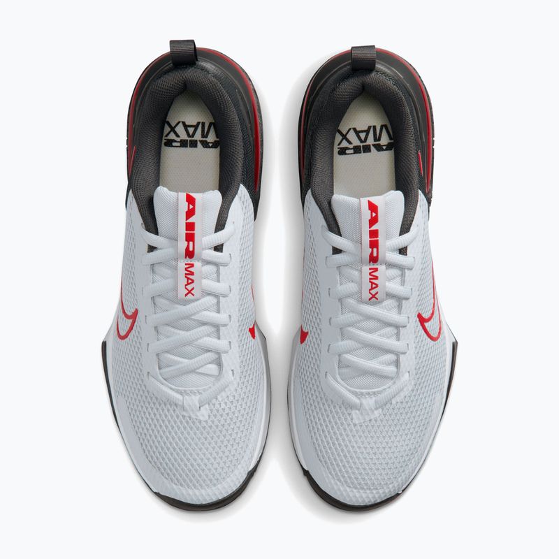 Кросівки для тренувань чоловічі Nike Air Max Alpha Trainer 6 pure platinum/black/ white/university red 4