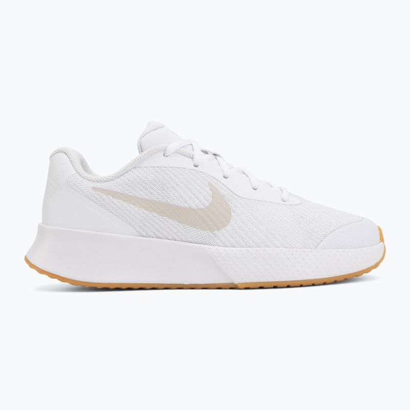 Кросівки тенісні жіночі Nike Vapor Lite 3 White/Summit White/Light Orewood Brown 2