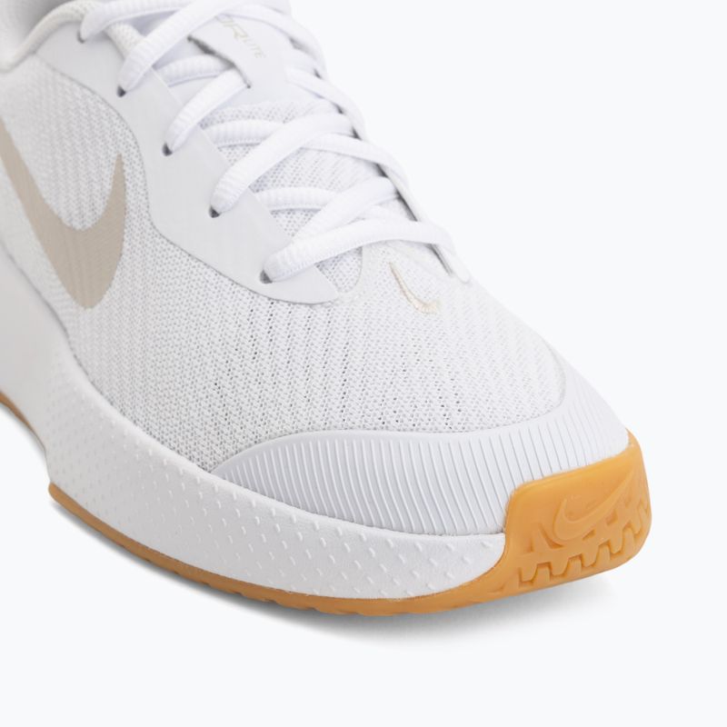 Кросівки тенісні жіночі Nike Vapor Lite 3 White/Summit White/Light Orewood Brown 7