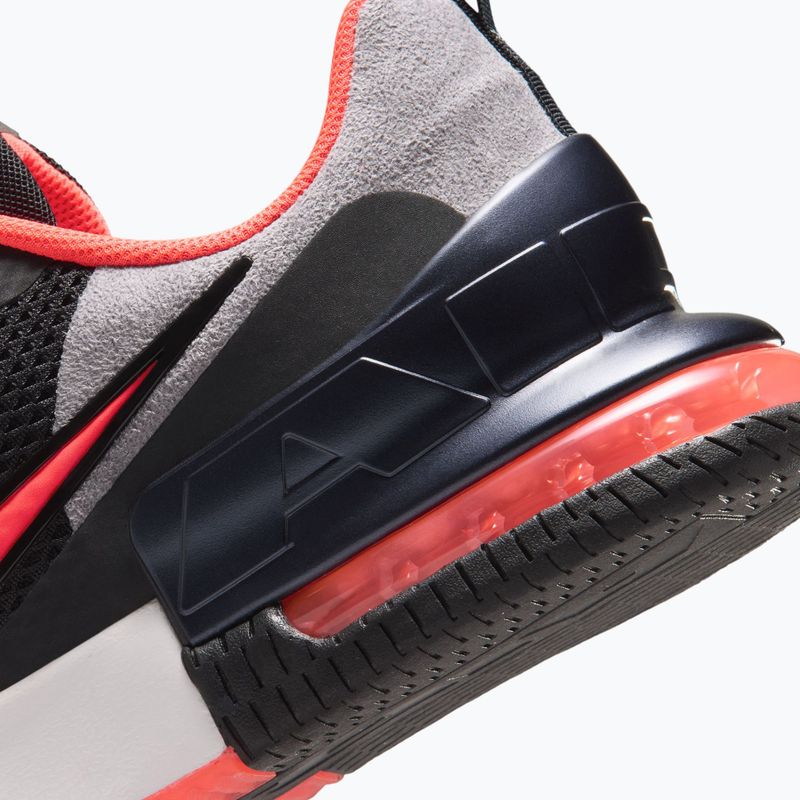 Кросівки для тренувань чоловічі Nike Air Max Alpha Trainer 6 Premium black/pencil point/bright crimson 8