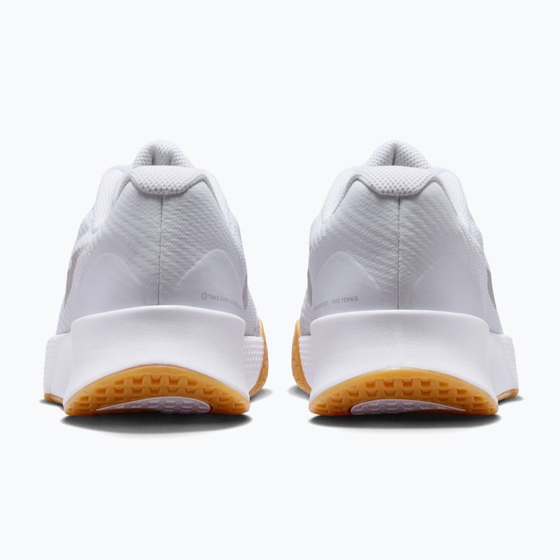 Кросівки тенісні жіночі Nike Vapor Lite 3 White/Summit White/Light Orewood Brown 4
