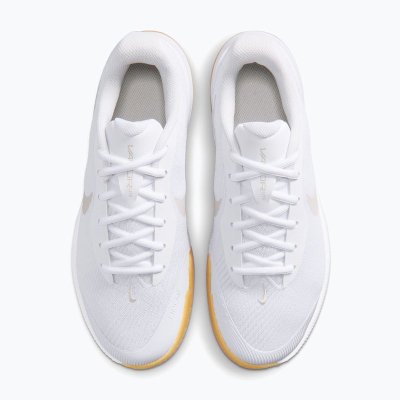 Кросівки тенісні жіночі Nike Vapor Lite 3 White/Summit White/Light Orewood Brown 5