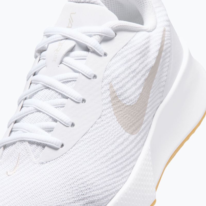 Кросівки тенісні жіночі Nike Vapor Lite 3 White/Summit White/Light Orewood Brown 7