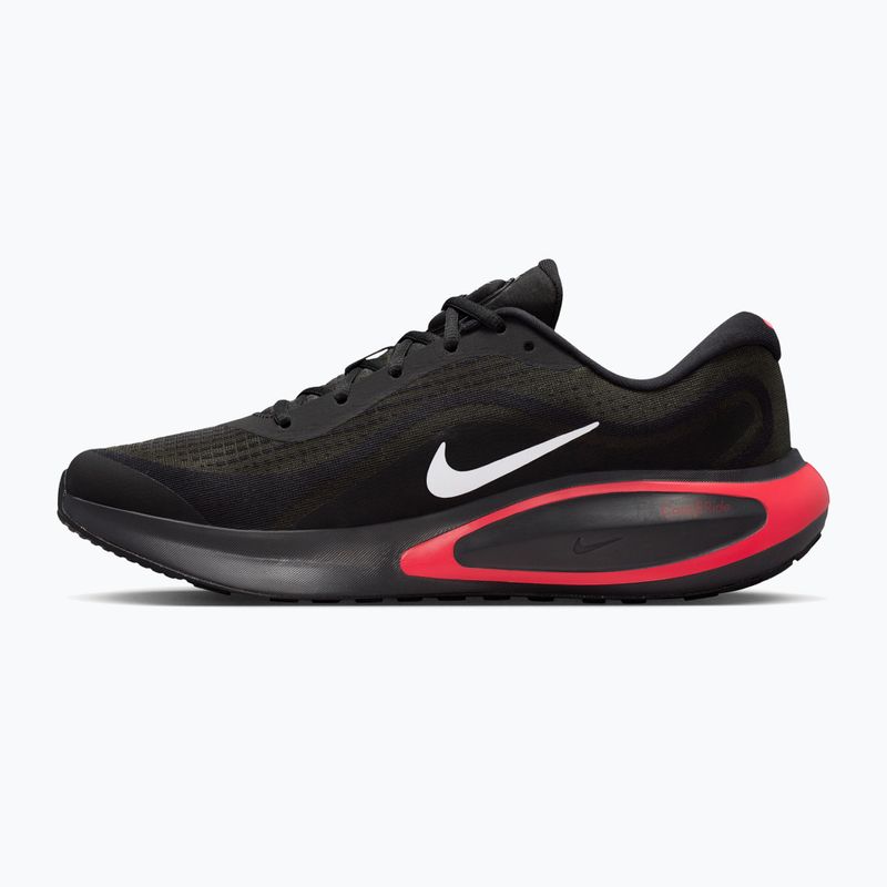 Кросівки для бігу чоловічі Nike Journey Run black/dark smoke grey/red orbit/white 2
