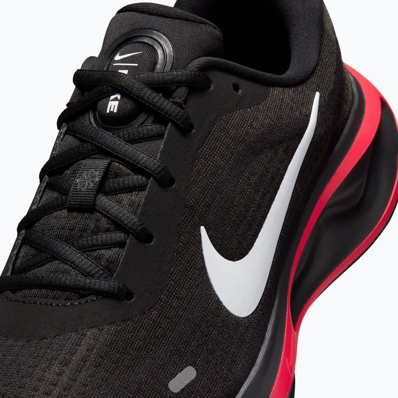 Кросівки для бігу чоловічі Nike Journey Run black/dark smoke grey/red orbit/white 7