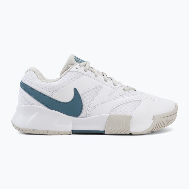 Кросівки тенісні чоловічі Nike Court Lite 4 White/Light Bone/New Slate/Smokey Blue 2