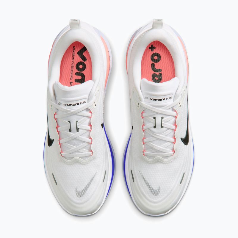 Кросівки для бігу чоловічі Nike Vomero Plus white/atomic pink/racer blue/black 5