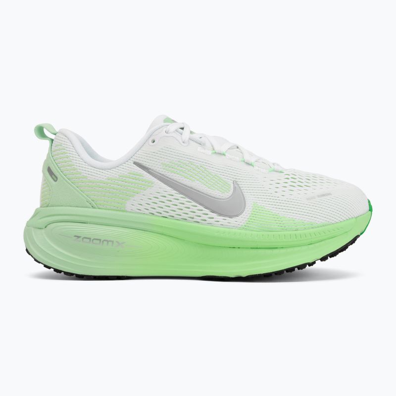 Кросівки для бігу жіночі Nike Vomero 18 white/illusion green/metallic silver 2