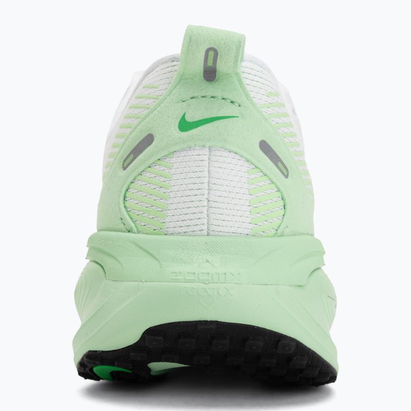 Кросівки для бігу жіночі Nike Vomero 18 white/illusion green/metallic silver 6