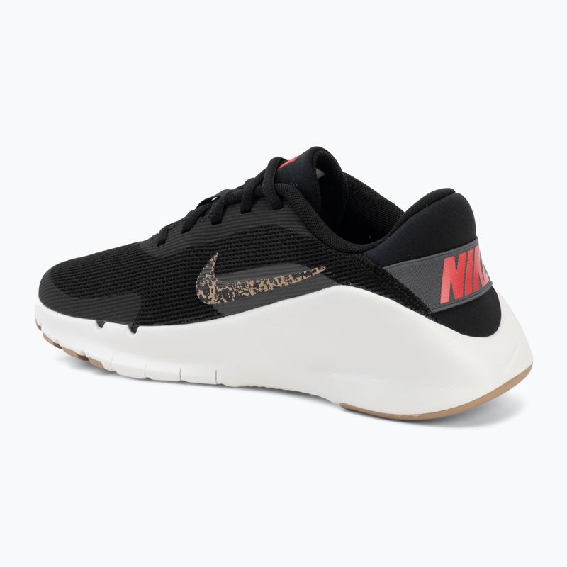 Кросівки для тренувань жіночі Nike Flex Train Print black/iron grey/sail/multi color 3