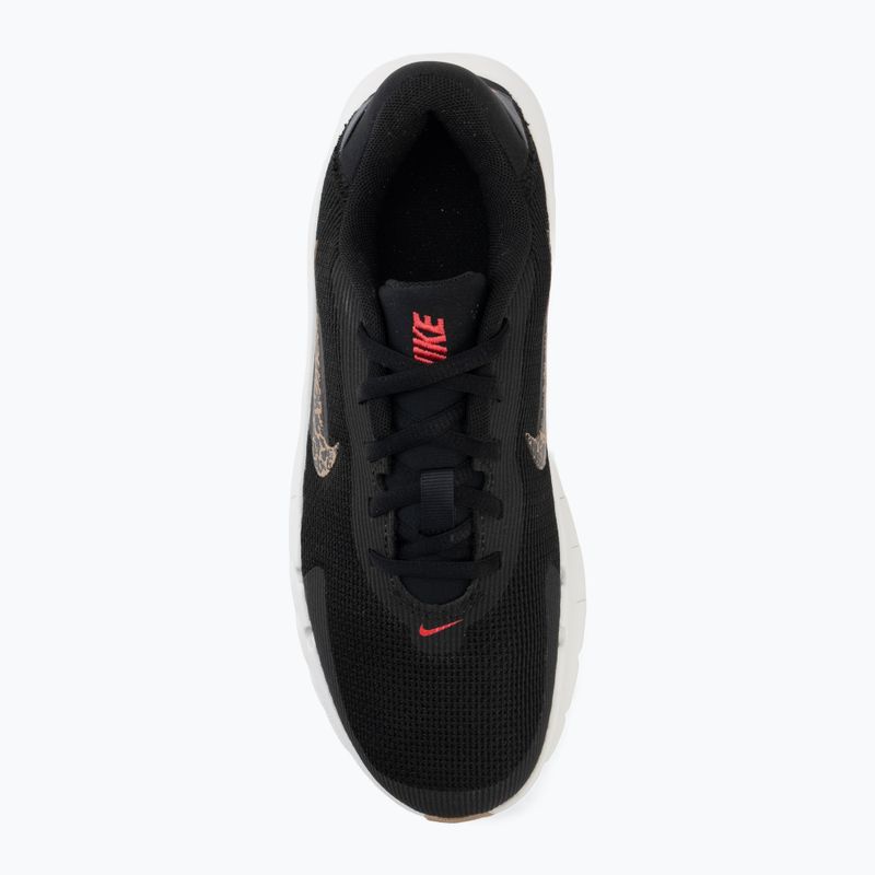 Кросівки для тренувань жіночі Nike Flex Train Print black/iron grey/sail/multi color 5