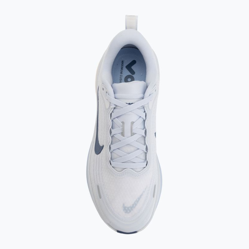 Кросівки для бігу жіночі Nike Vomero Plus white/aluminum/football grey/mystic navy 5