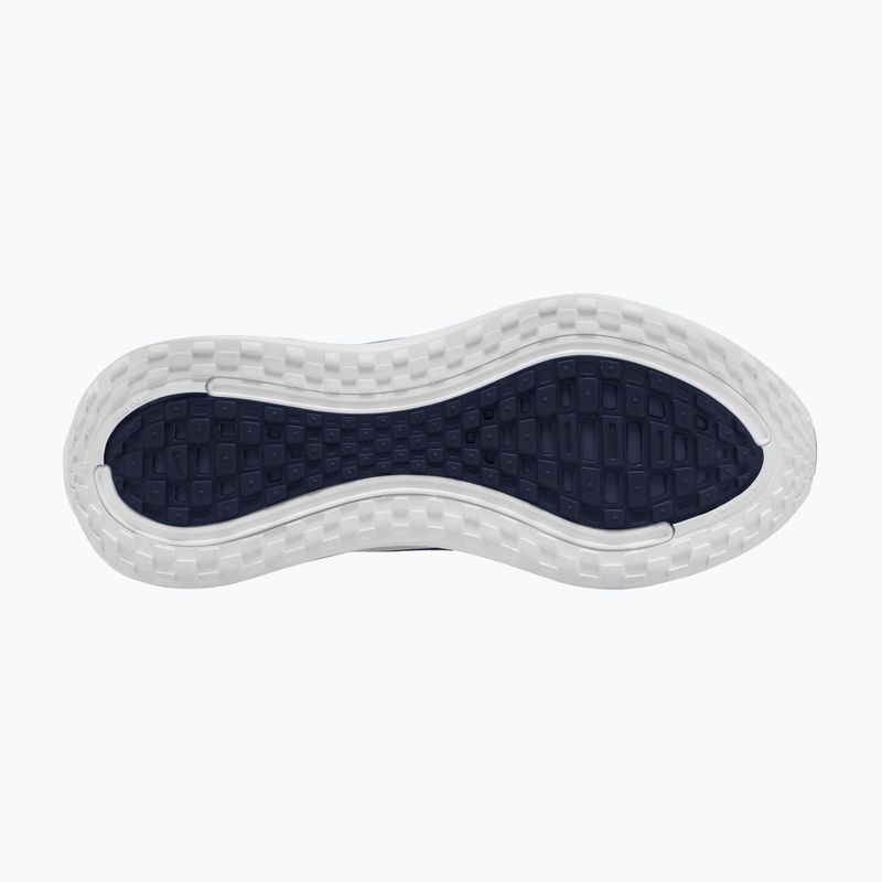 Кросівки для бігу чоловічі Nike Vomero Plus white/green spark/midnight navy 3