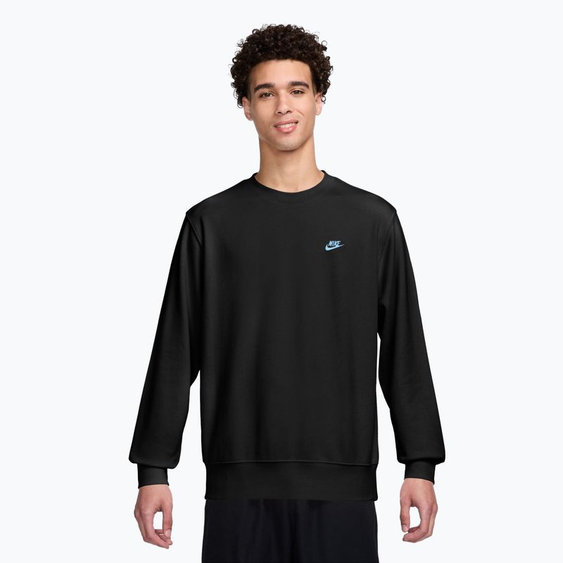 Кофта чоловіча Nike Club black/football blue