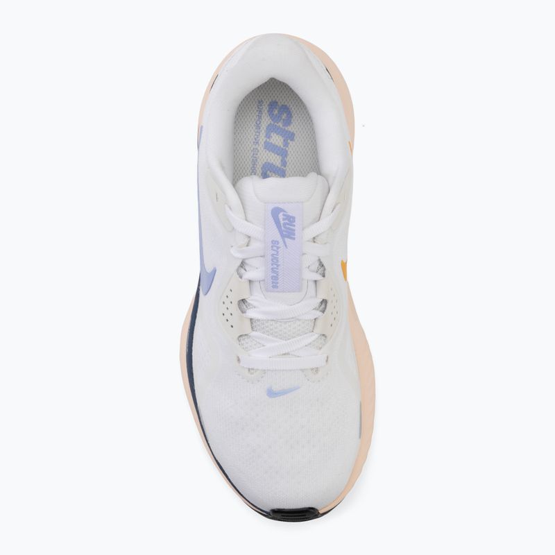 Кросівки для бігу жіночі Nike Structure 26 white/mystic navy/sundial/aluminum 5