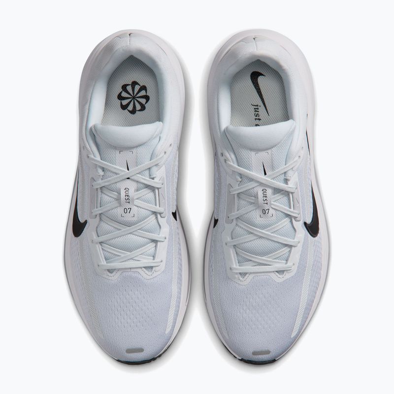 Кросівки для бігу чоловічі Nike Quest 7 pure platinum/white/wolf grey/black 5