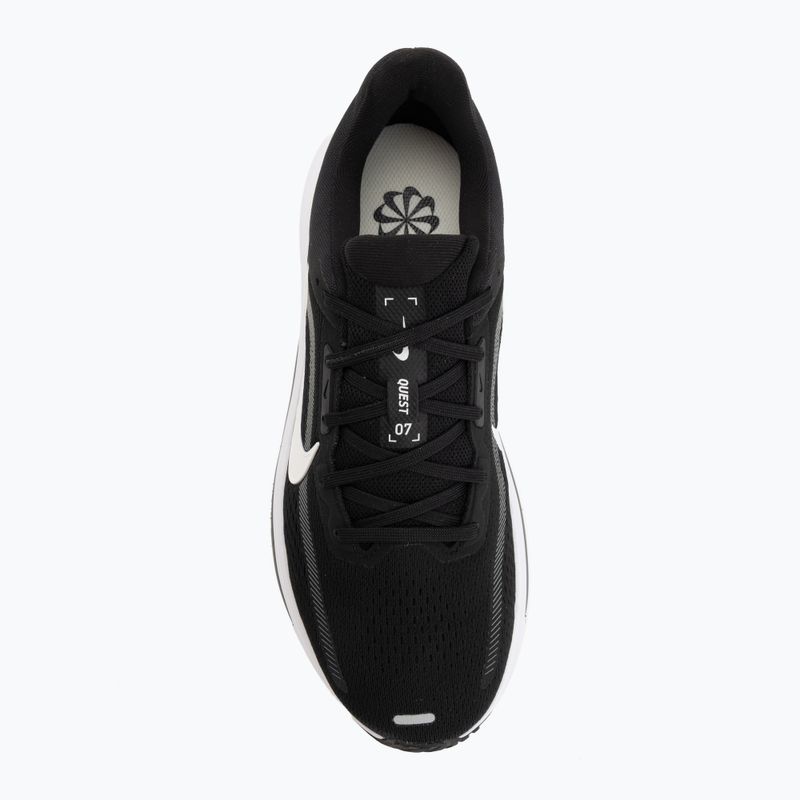 Кросівки для бігу чоловічі Nike Quest 7 black/anthracite/white 5