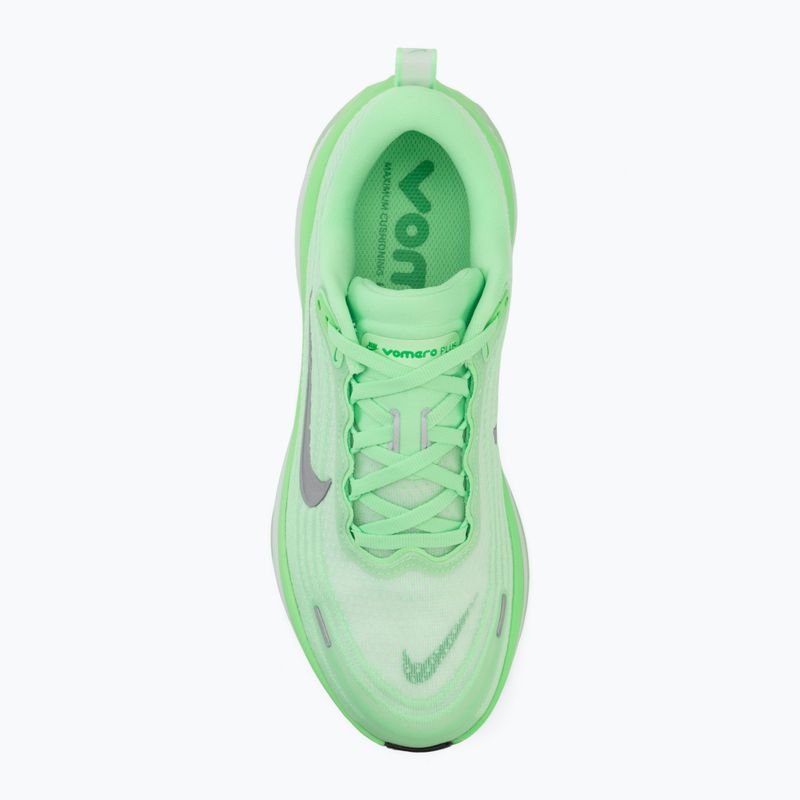 Кросівки для бігу жіночі Nike Vomero Plus white/illusion green/metallic silver 5
