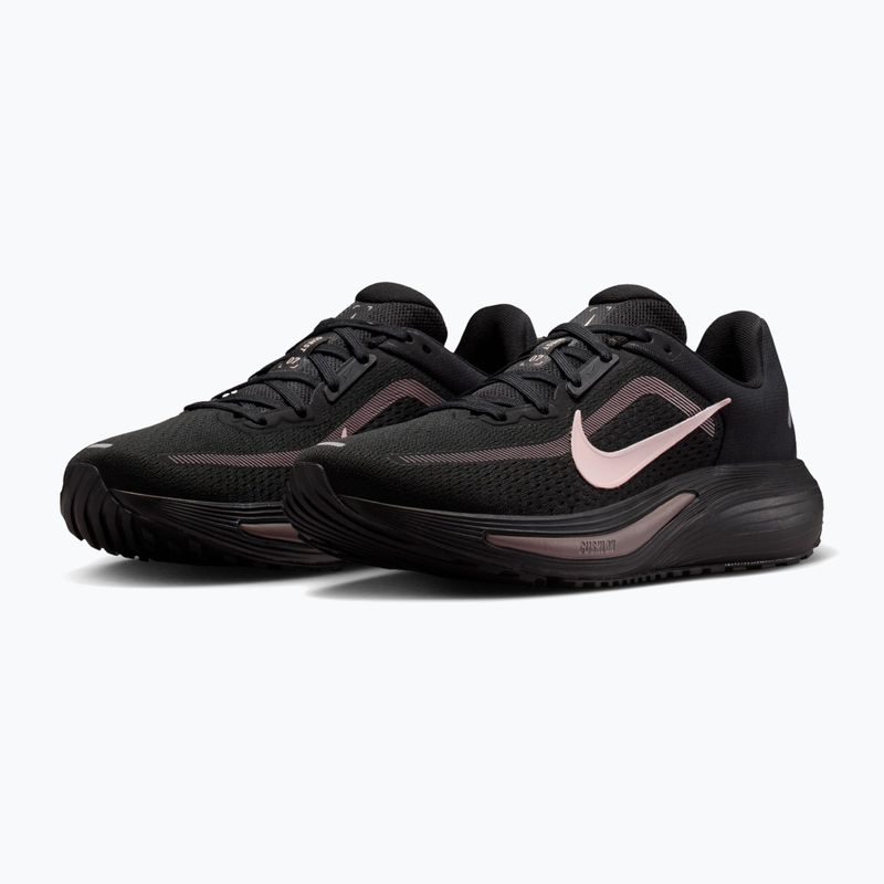 Кросівки для бігу жіночі Nike Quest 7 black/taupe haze/silt red 3