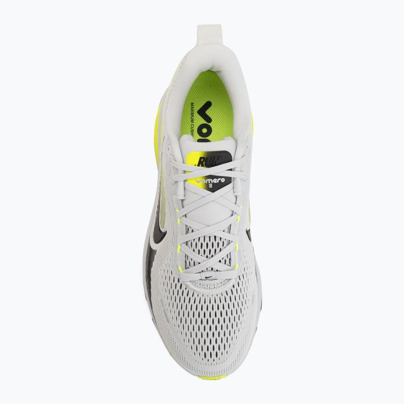 Кросівки для бігу чоловічі Nike Vomero 18 photon dust/volt/black 5