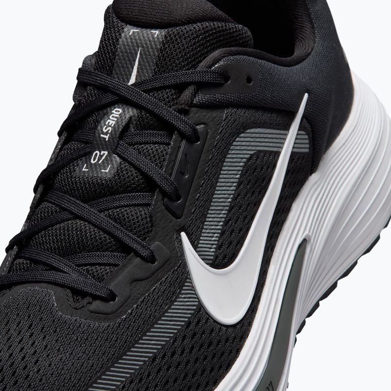 Кросівки для бігу чоловічі Nike Quest 7 black/anthracite/white 7