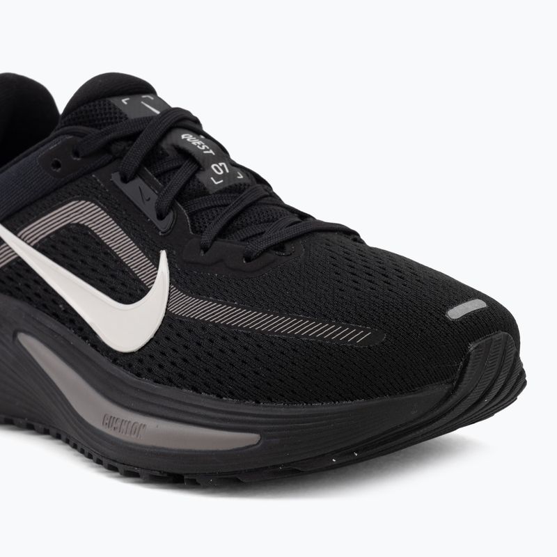 Кросівки для бігу жіночі Nike Quest 7 black/taupe haze/silt red 7