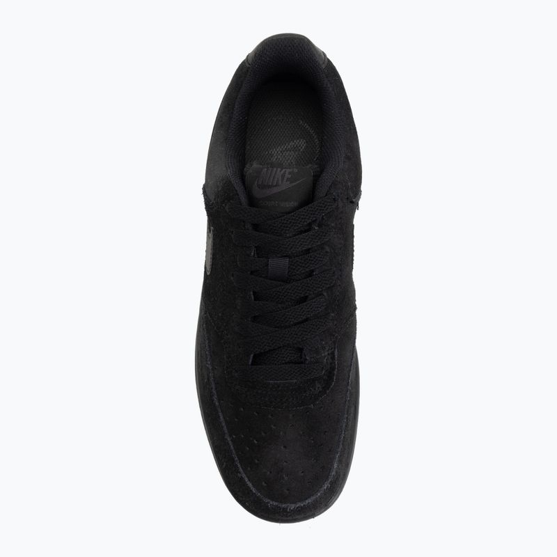 Взуття чоловіче Nike Court Vision Low black/dark smoke grey/black 5