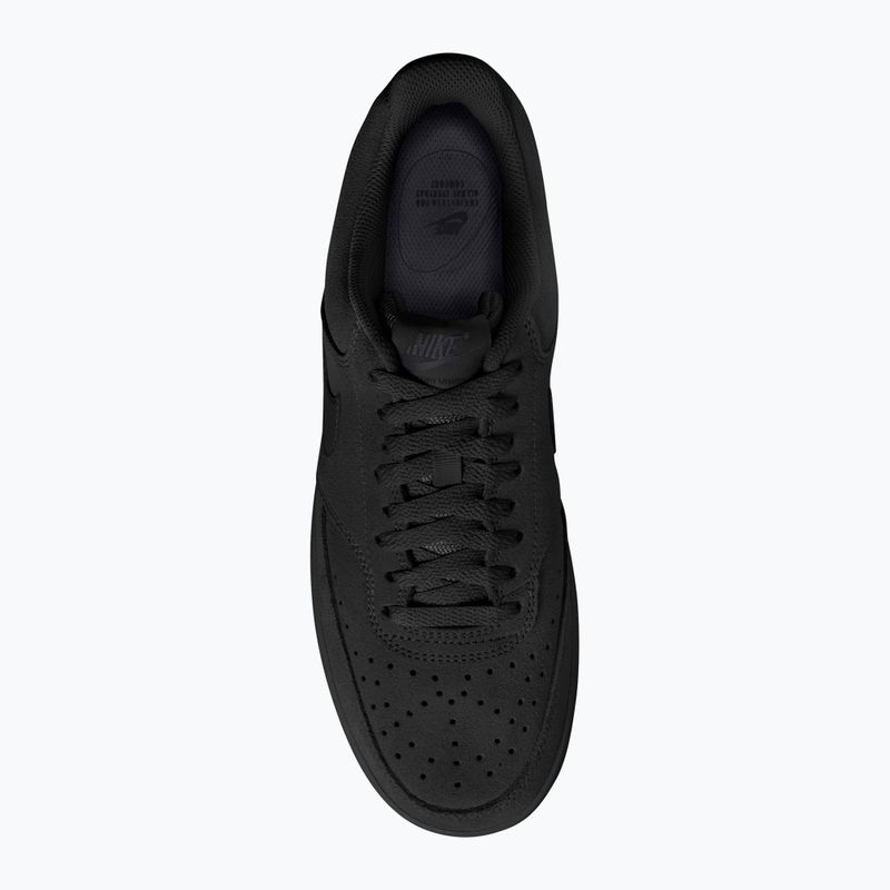 Взуття чоловіче Nike Court Vision Low black/dark smoke grey/black 4